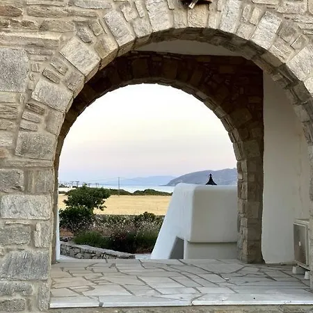 Pergola Paros Cycladic House By The Sea+pool 纳乌萨