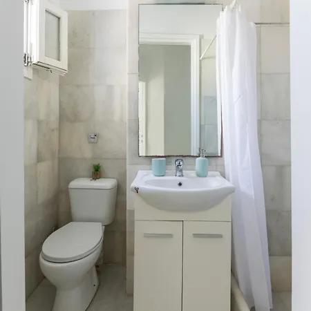 度假居 Pergola Paros Cycladic House By The Sea+pool *