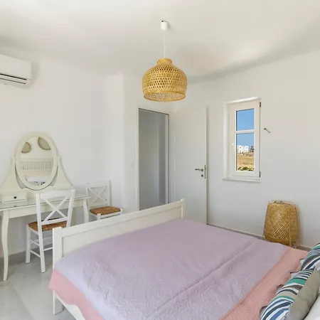 Pergola Paros Cycladic House By The Sea+pool 纳乌萨