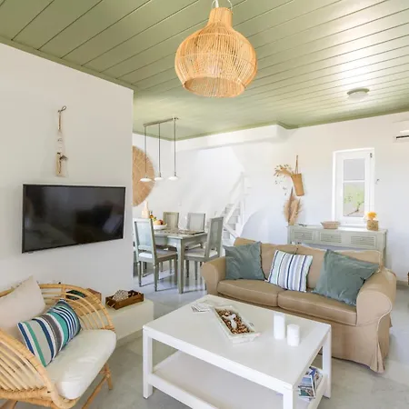 度假居 Pergola Paros Cycladic House By The Sea+pool