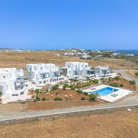 度假居 Pergola Paros Cycladic House By The Sea+pool 纳乌萨