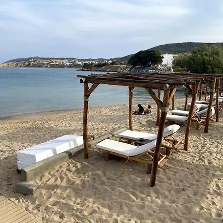 度假居 Pergola Paros Cycladic House By The Sea+pool *