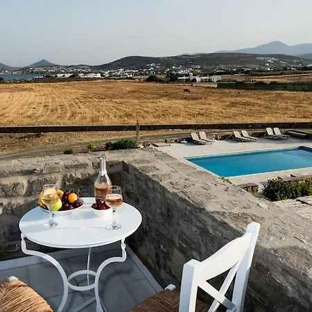 Pergola Paros Cycladic House By The Sea+pool * Náoussa