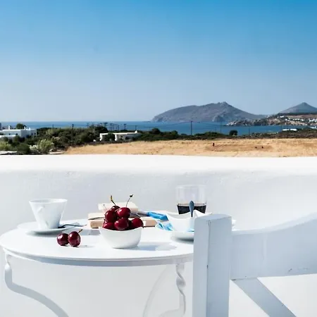 Pergola Paros Cycladic House By The Sea+pool Náoussa