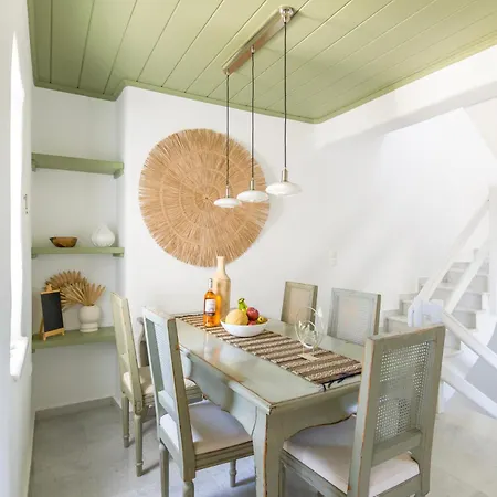 Pergola Paros Cycladic House By The Sea+pool * Náoussa