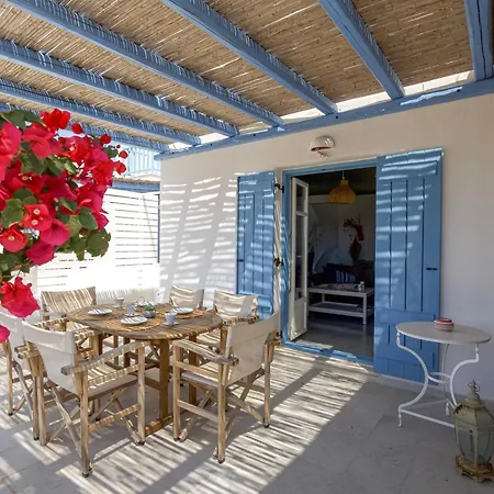 Pergola Paros Cycladic House By The Sea+pool * Náoussa