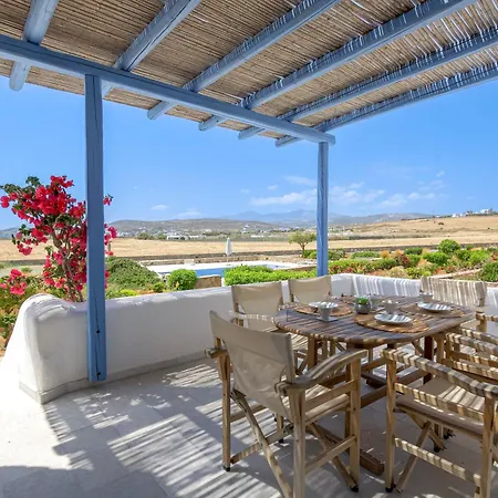 Pergola Paros Cycladic House By The Sea+pool * Náoussa