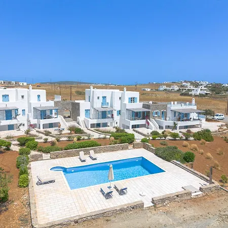 Pergola Paros Cycladic House By The Sea+pool * Náoussa