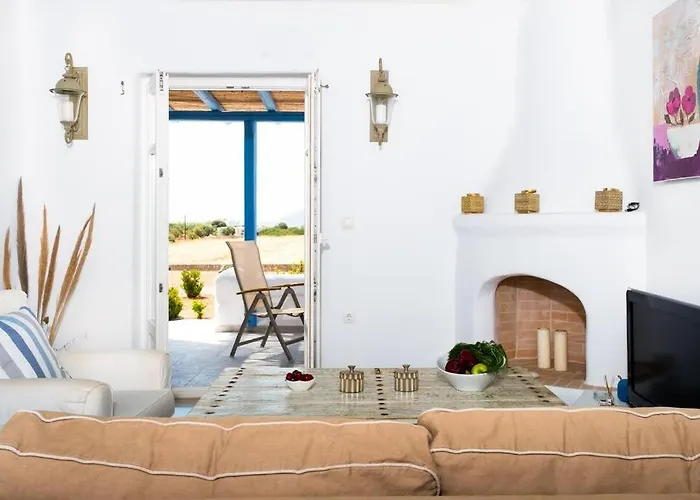 Pergola Paros Cycladic House By The Sea+pool *