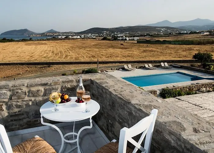 Pergola Paros Cycladic House By The Sea+pool * Náusza