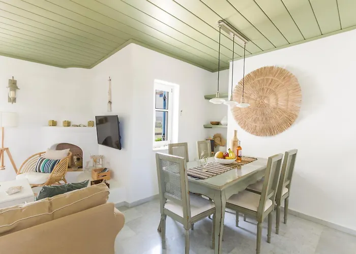 Pergola Paros Cycladic House By The Sea+pool Casa de Férias Naousa