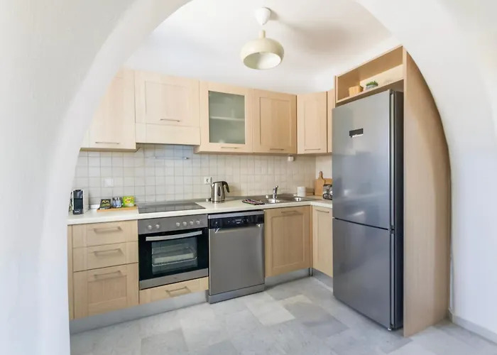 Pergola Paros Cycladic House By The Sea+pool Naousa