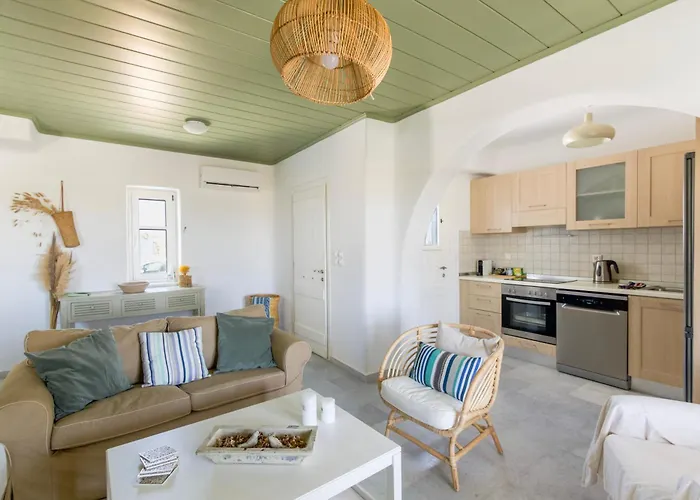 Pergola Paros Cycladic House By The Sea+pool