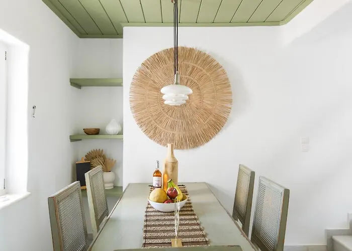 Pergola Paros Cycladic House By The Sea+pool *