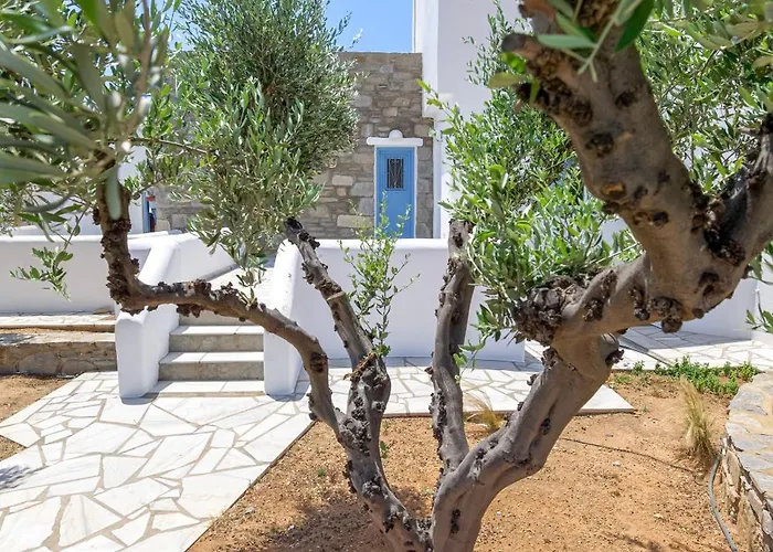Pergola Paros Cycladic House By The Sea+pool *