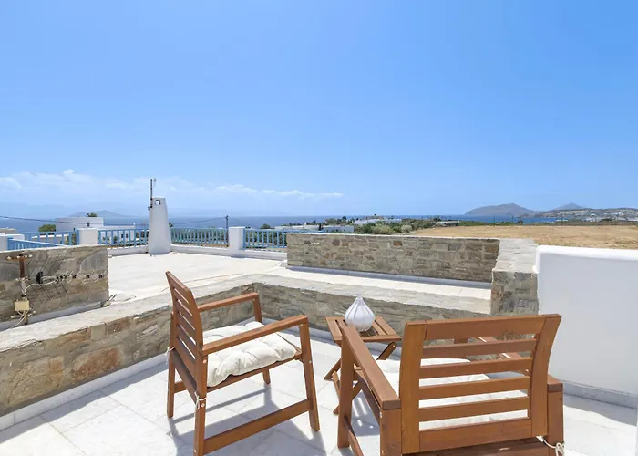 Pergola Paros Cycladic House By The Sea+pool Naousa