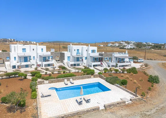 Pergola Paros Cycladic House By The Sea+pool * Naousa